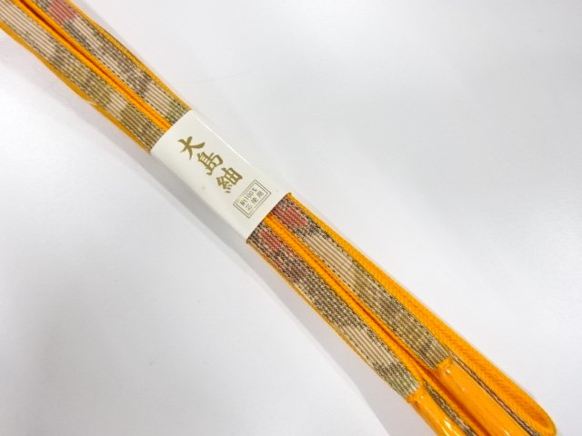 未使用品　正絹　手組帯締め